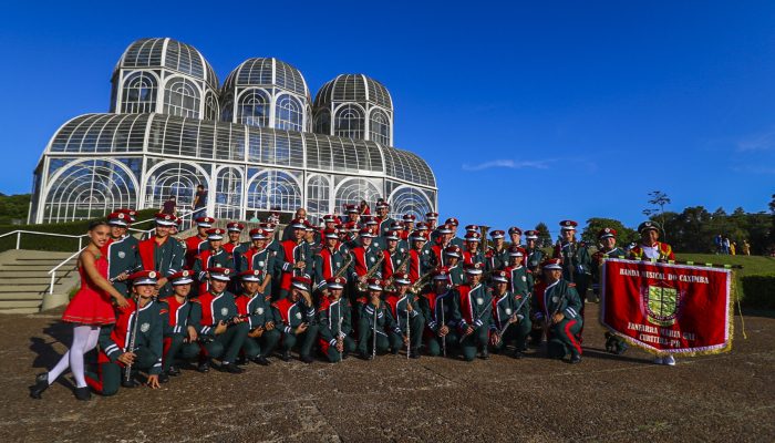 Banda Musical da Caximba se apresentou aos visitantes do Jardim Botanico na tarde deste Domingo (9) - Curitiba, 09/12/2018 - Foto: Daniel Castellano / SMCS
